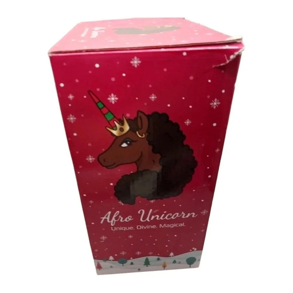 Afro unicorn holiday plush set of 3 pcs - Picture 7 of 10